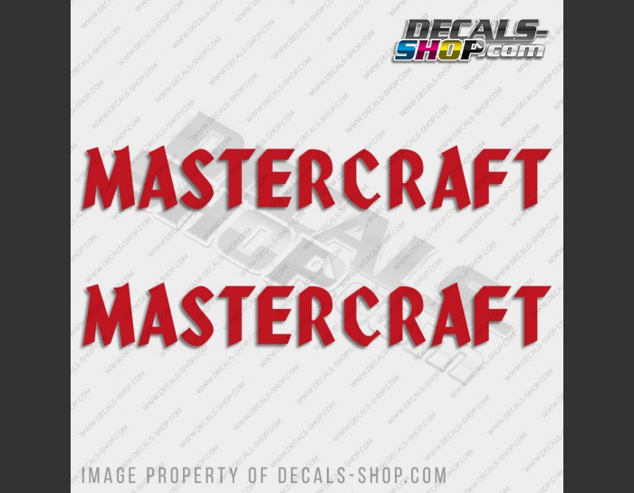 Master Craft Boat Logo V1 Decal Set of 2 x 18" Master Craft Boat Logo V1 Decal Set of 2 x 18"